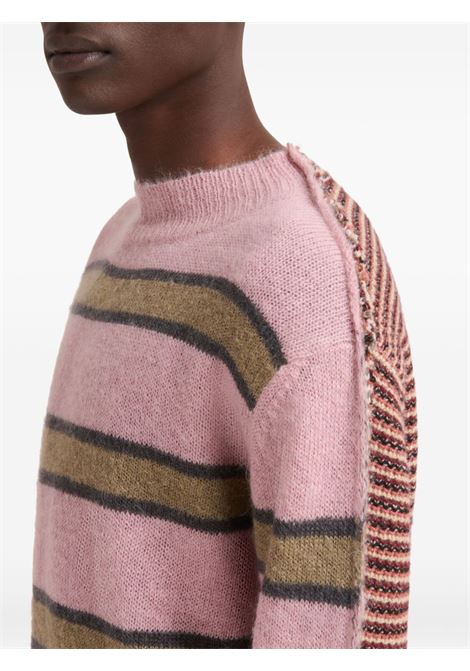 maglione mohair uomo rosa MARNI | GCMG0204Q1 UFU193STC47